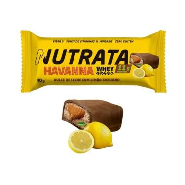 Imagem de Whey Grego Bar Havanna sabor Dulce de Leche & Limão Siciliano 40g