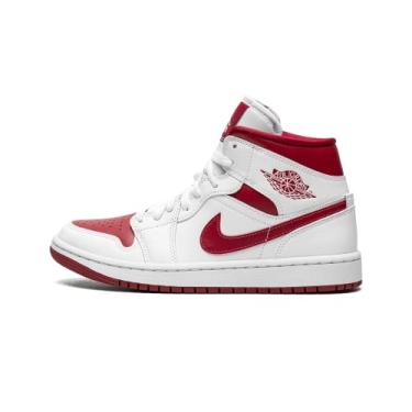 Imagem de Jordan 1 Mid Women Reverse Chicago Red White BQ6472-161 (BQ6472-161, Numeric_8_Point_5)