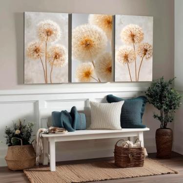 Imagem de Kit 3 Quadros Decorativos Canvas, Arte Para Quarto, Sala, Corredor, 50x70cm