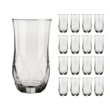 Imagem de Jogo 18 Copos Ópera Duravel Redondo 360ml Transparente Nadir - NADIR F