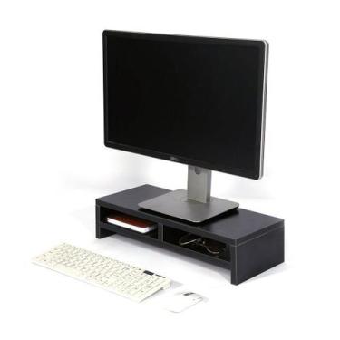 Imagem de Suporte Nicho Utilitários Para Monitor Computador Notebook Preto - B&D