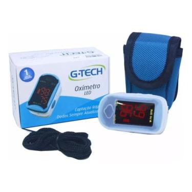 Imagem de Oxímetro De Pulso Dedo Medidor De Saturação G-tech