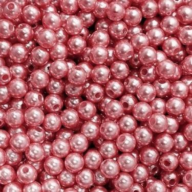 Imagem de PÉROLA DE ABS LISA Nº 06 20G PEROLA 6 MM - LADEIRA BIJUTERIAS, GOIABA