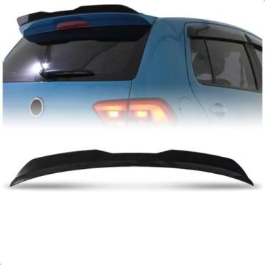 Imagem de Aerofolio Universal Veículos Hatch Preto Black Piano - MARÇON