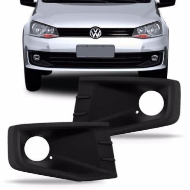 Imagem de Grade Parachoque Saveiro 2013 Á 2016 Gol Track G6 Com Milha - ENGEKAR,