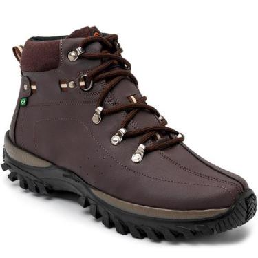 Imagem de Bota Coturno Adventure Masculina Cano Curto Trilha Super Conforto - WG