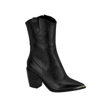Imagem de Bota Vizzano Feminina Cano Médio Western