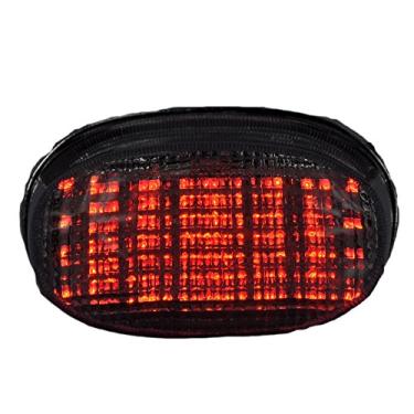 Imagem de Lente fumê luzes traseiras de LED para motocicleta, luz traseira de freio com indicadores de luz de seta integrados para Suzuki 97-04 MARAUDER 1600,97-04MARAUDER800* 05-08BOULEVARD M50*
