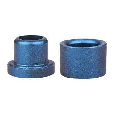 Imagem de KiBcsLic Cabeças de máquina de solda de tubos PPR, peças de acessórios para soldador elétrico, cabeçote de matriz de fusão a quente antiaderente de metal para, 31.7x25mm Azul