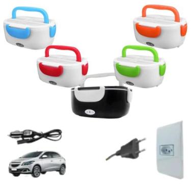 Imagem de Marmita Elétrica Automática Compartimento Plástico 12V/110V - MARMITA 