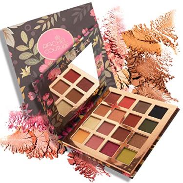Imagem de Rachel Couture Paleta de sombras com ingredientes naturais e pigmentos puros | Vegano e livre de crueldade | Infundido com extratos botânicos naturais - 16 cores - Cravo dourado