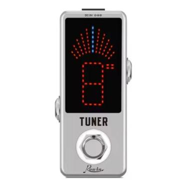 Imagem de 2X Mini Pedal Afinador Tuner Guitarra Cromático Rowin Lt-91