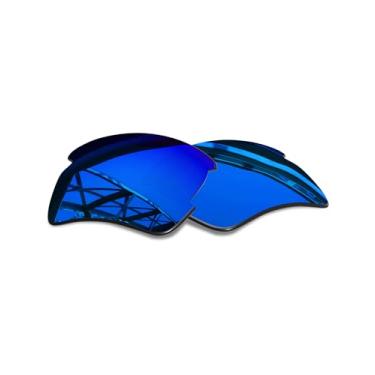 Imagem de SmartVLT Lentes de reposição masculinas azul pacífico para óculos de sol Oakley Flak 2.0 XL OO9188