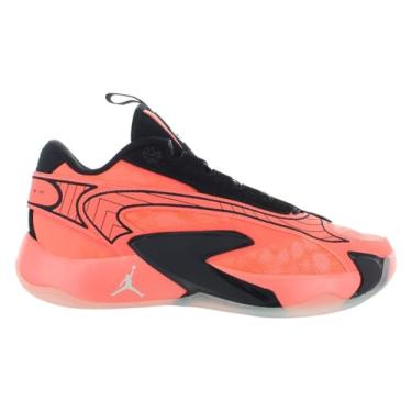 Imagem de Nike Tênis de basquete Luka 2 Team Bank, Manga brilhante/quase verde-laranja, 10.5 Women/9 Men