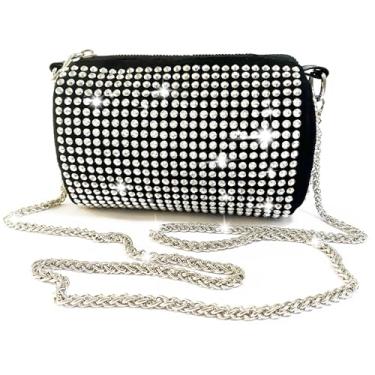 Imagem de Mtbxk Bolsas transversais para mulheres, bolsa pequena moderna bolsa de noite bolsa de mão prata bolsa de ombro bolsa de férias, Prata