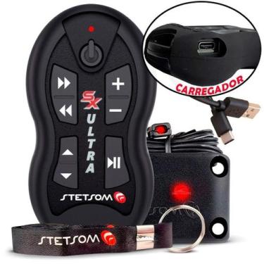 Imagem de Controle Longa Distancia Stetsom Sx2 Ultra 500M Recarr Preto