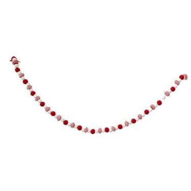 Imagem de oshhni Guirlanda de Bolas de Feltro de Natal para Festa de Aniversário, Lareira Interna E Externa