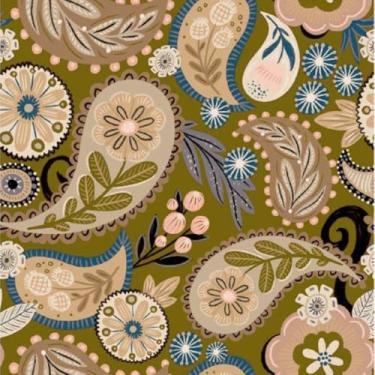 Imagem de ArtisanAura Papel de parede marroquino Peel & Stick, 45.0 cm x 299.7 cm Vintage autoadesivo Boho Contact Paper impermeável decorativo revestimento de parede de vinil para quarto, cozinha, sala de