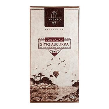Imagem de Chocolate 70% Cacau Sítio Ascurra Invento 70g