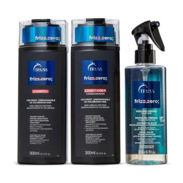 Imagem de Combo Truss Frizz Zero Sh + Cond + Máscara Líquida 260Ml