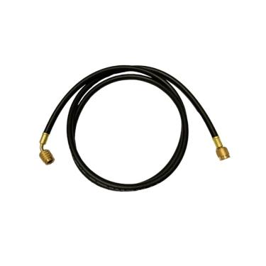 Imagem de Mangueira Pressostato Conector Reto/Curvo 150cm 1/4 Sae Hulter