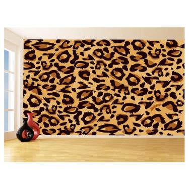 Imagem de Papel De Parede 3D Textura Estampa Animal Onça 3,5M Txt212