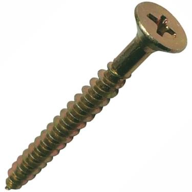 Imagem de Parafuso Para Aglomerado Phillips Com Cabeça Chata 4,0x30mm Com 30 Unidades - Pac-39 - Fixtil