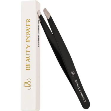 Imagem de Pinças Beauty Power Slant Tip Precision em aço inoxidável