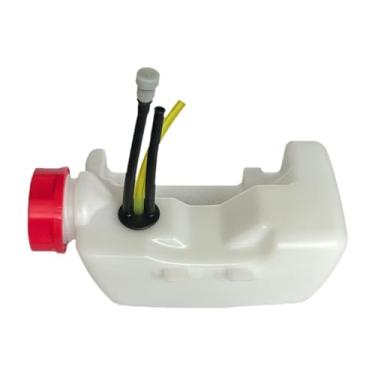 Imagem de MFMEXUL Substituição de Tanque de Combustível de Aparador de Componentes Profissionais de Alto Desempenho. Substituição Direta para Equipamentos Elétricos, Sem Tubos, Sem Tampa, Tamanho real