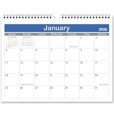 Imagem de Riobat 8.5x11 Calendar 2024-2025- Runs from July 2024 Until December 2025,Wall Hanging Calendar with Spiral Binding,Four Page Styles,The Perfect Wall Calendar Planner for Easy Organizing