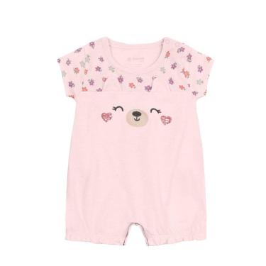 Imagem de Macaquinho bebê menina de ursinho Brandili Baby