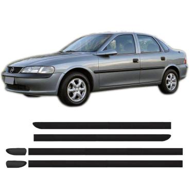Imagem de Friso Lateral Vectra 1996 A 1999 4 Portas Preto 2105A