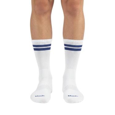 Imagem de Meia Esportiva Masculina Mash Active Algodão Cano Longo Punho Canelado