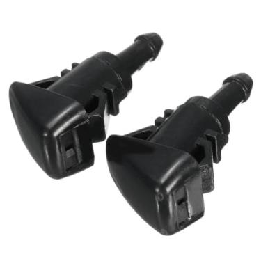 Imagem de Bocais de lavagem de para-brisa para Su/baru Impreza 2008-2012 Bocal de lavadora de limpador de para-brisa dianteiro de carro, 2 peças de carro