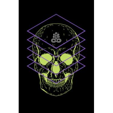 Imagem de Occult Journal - The Cross of Leviathan Skull: Satanic Sigil Notebook