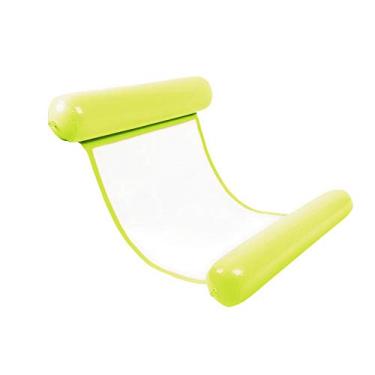 Imagem de LXB 1 rede de água de verão, reclinável para brinquedos aquáticos, cama flutuante inflável dobrável para piscina, colchão de natação flutuante mar G/D/S