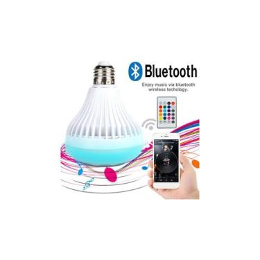 Imagem de Lâmpada LED com alto-falante Bluetooth, controle remoto de 12W - Light