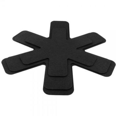 Imagem de Protetor Para Panela Frigideira Anti Risco Kit 3 Pçs