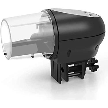 Imagem de Liusj JUnst Alimentador automático de peixes, dispensador de comida de aquário, temporizador digital, alimentador de férias para aquário ou aquário