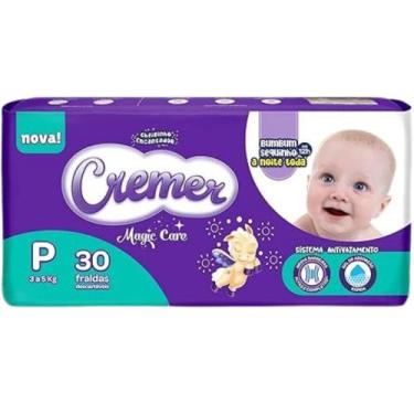 Imagem de Fralda Cremer Jumbinho - Tam P - 30 Unidades