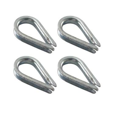 Imagem de 4 Pçs Sapatilhas de aço 3/16 P/ Guinchos - Menegotti CSM