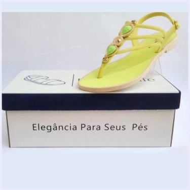 Imagem de Sandália Rasteirinha faminina linda, para presente de mãe, namorada, e