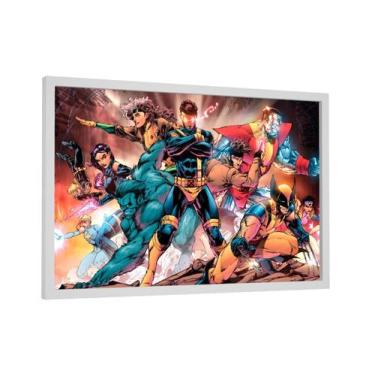 Imagem de Quadro decorativo - x-men - marvel - Cultture, 26,6x40cm, BRANCO