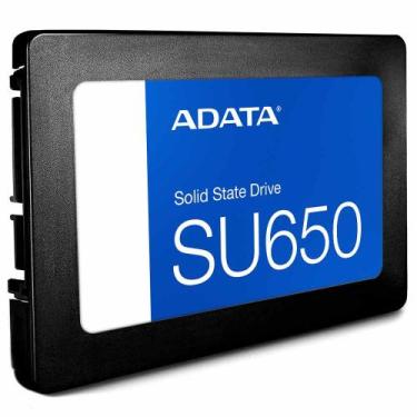 Imagem de SSD Adata 480GB SATA III Leitura 520 MB/S Gravação 450 MB/S ASU650SS-4