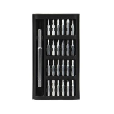 Imagem de Conjunto de chaves de fenda pequeno 24 em 1, mini kit de ferramentas de reparo magnético de precisão