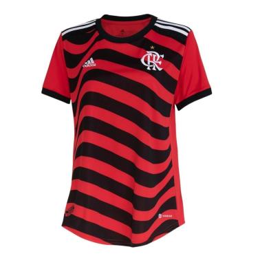 Imagem de Camisa 3 CR Flamengo 22/23 Feminina-Vermelho Adidas-Masculino
