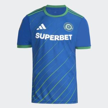 Imagem de Camisa Desimpedidos Goti Kings League Adidas Masculina, Azul, Verde, G