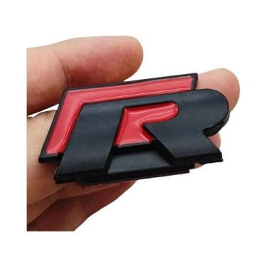 Imagem de Emblema De Logo De Carro Em Metal 3D Para VW Golf R R32 MK7 MK7.5 MK8 