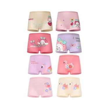 Imagem de Calcinhas De Algodão Para Meninas Com Estampa De Unicórnio, Pacote Com