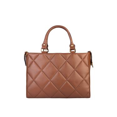 Imagem de Pasta feminina de couro liso Esther